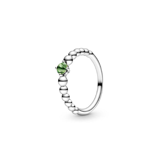Anello verde primavera decorato con sfere 198867C10-1