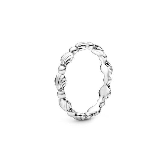 Anello a fascia Conchiglie con sfere 198943C00-1