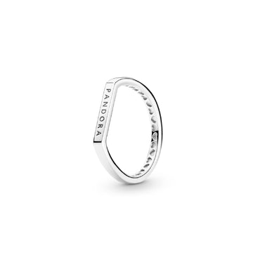 Anello componibile con barretta e logo 199048C00-1