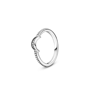 Anello Falce di luna con sfere 199156C01-1