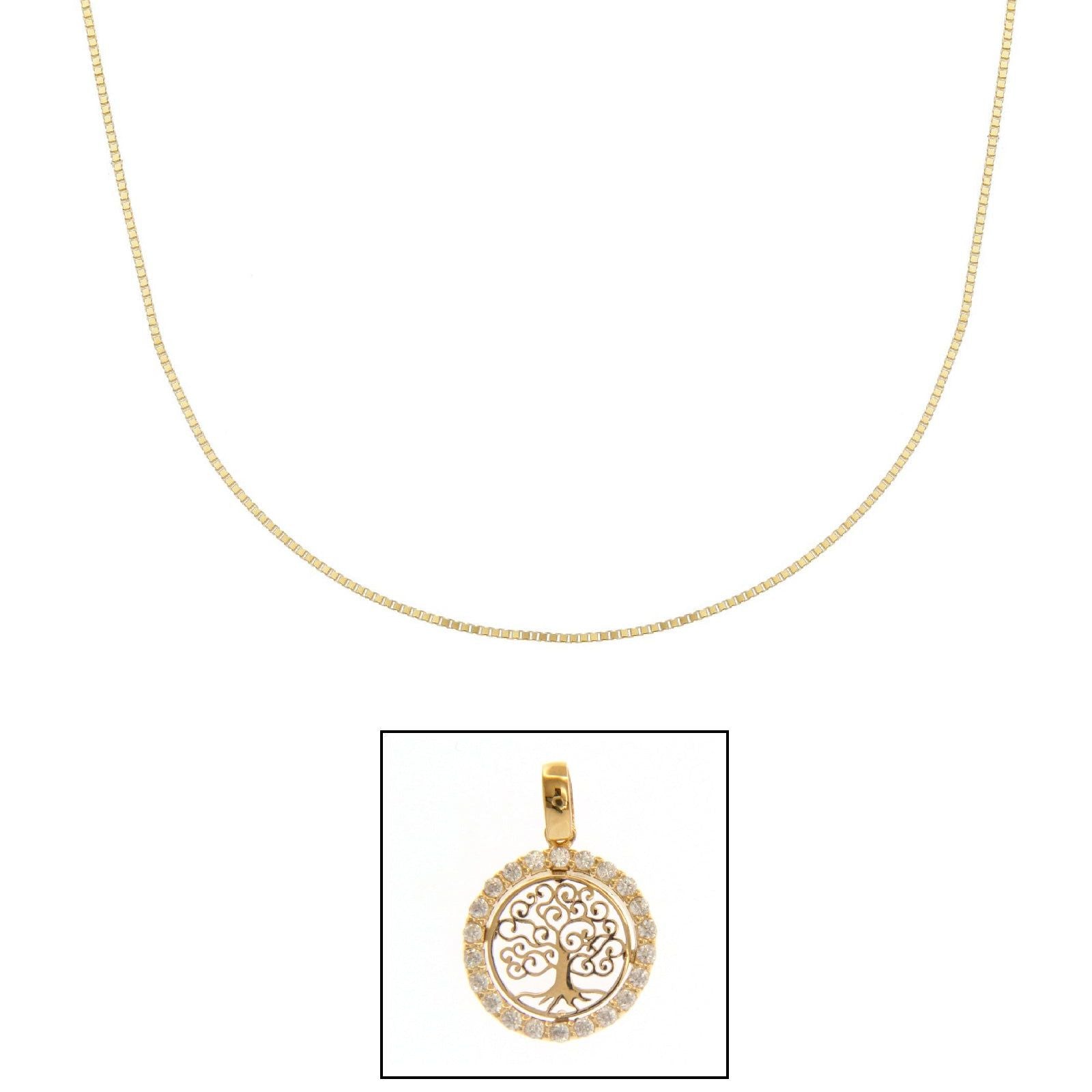 OIDEA Collana Albero della Vita da Donna,Ciondolo in Acciaio Inox con Pendente Zirconi Rotondo Cavo Colore Argento,Regalo per Donne Mamma Ragazze Amante Anniversario OIDEA Collana Albero della Vita da Donna,Ciondolo in Acciaio Inox con Pendente Zirconi Rotondo Cavo Colore Argento,Regalo per Donne Mamma Ragazze Amante Anniversario