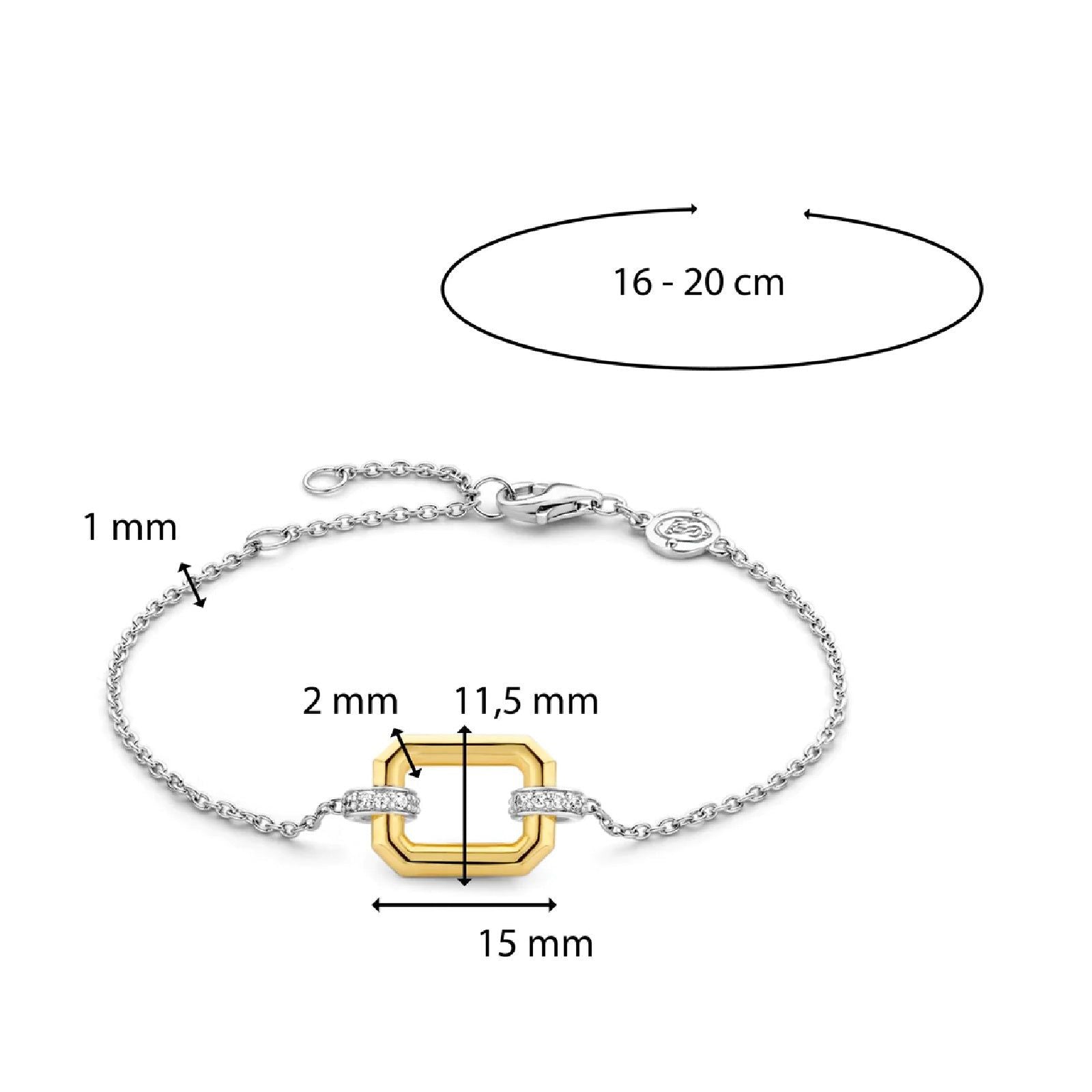 Bracciale TI SENTO Milano da donna 23021ZY-2