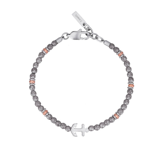 Bracciale 2Jewels Hematite da uomo 231963-1