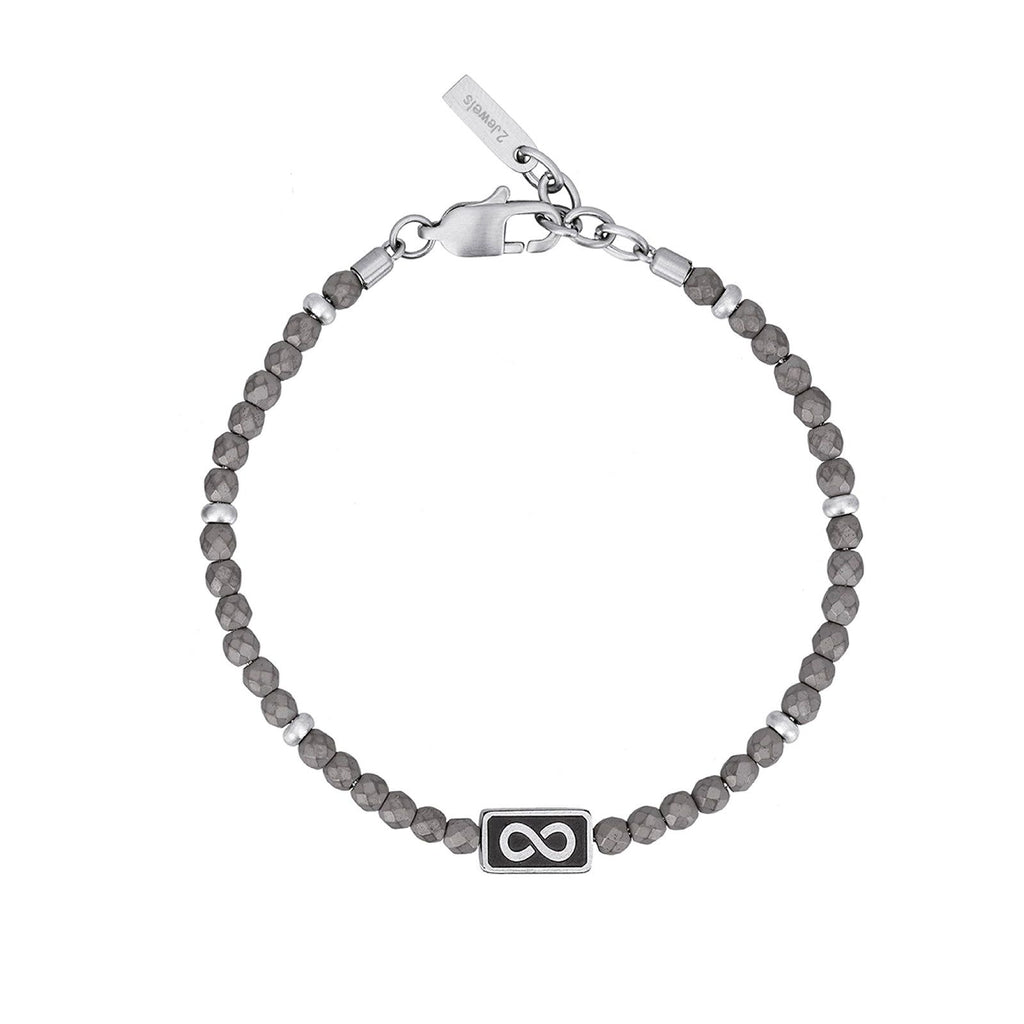 Bracciale 2Jewels Hematite da uomo