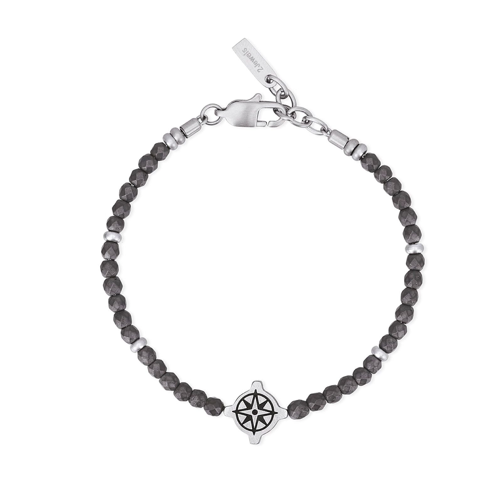Bracciale 2Jewels Hematite da uomo 231965-1