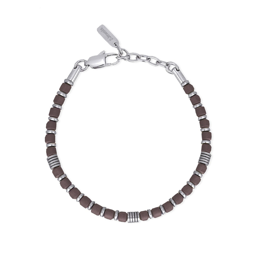 Bracciale 2Jewels Hematite da uomo