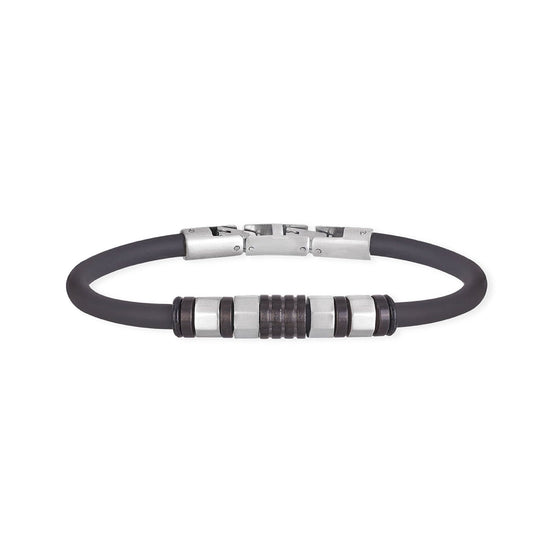 Bracciale 2Jewels Rubber da uomo 232078-1