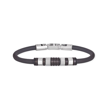 Bracciale 2Jewels Rubber da uomo 232078-1