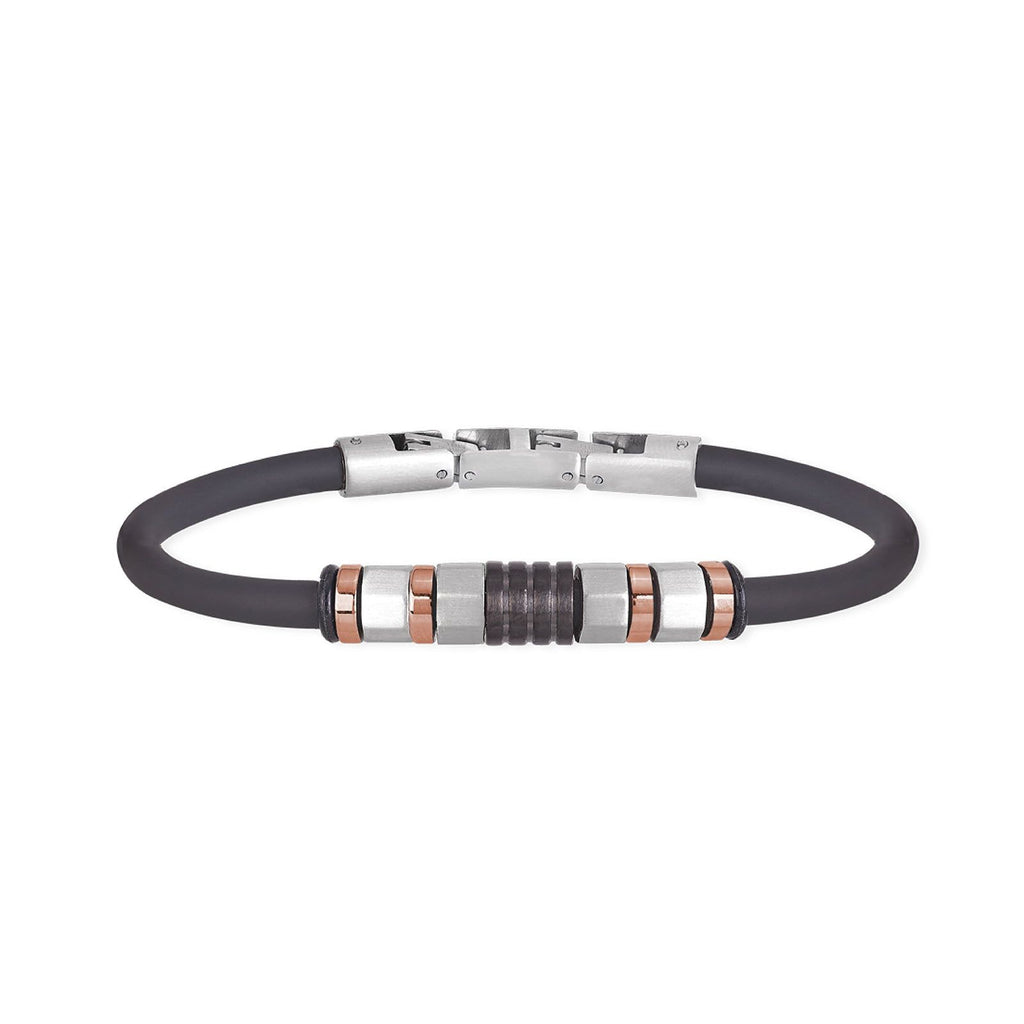 Bracciale 2Jewels Rubber da uomo