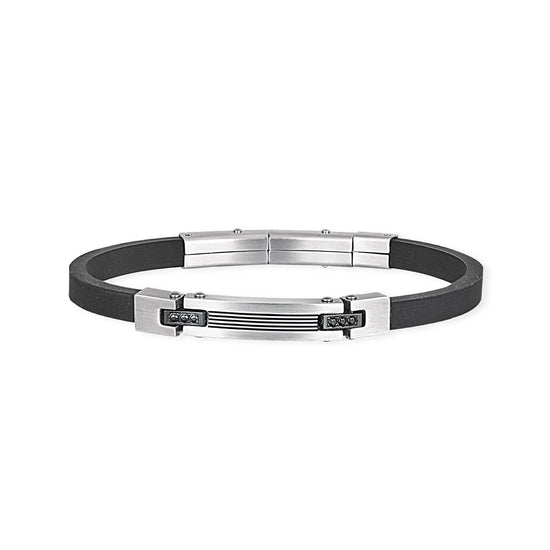 Bracciale 2Jewels Rubber da uomo 232093-1