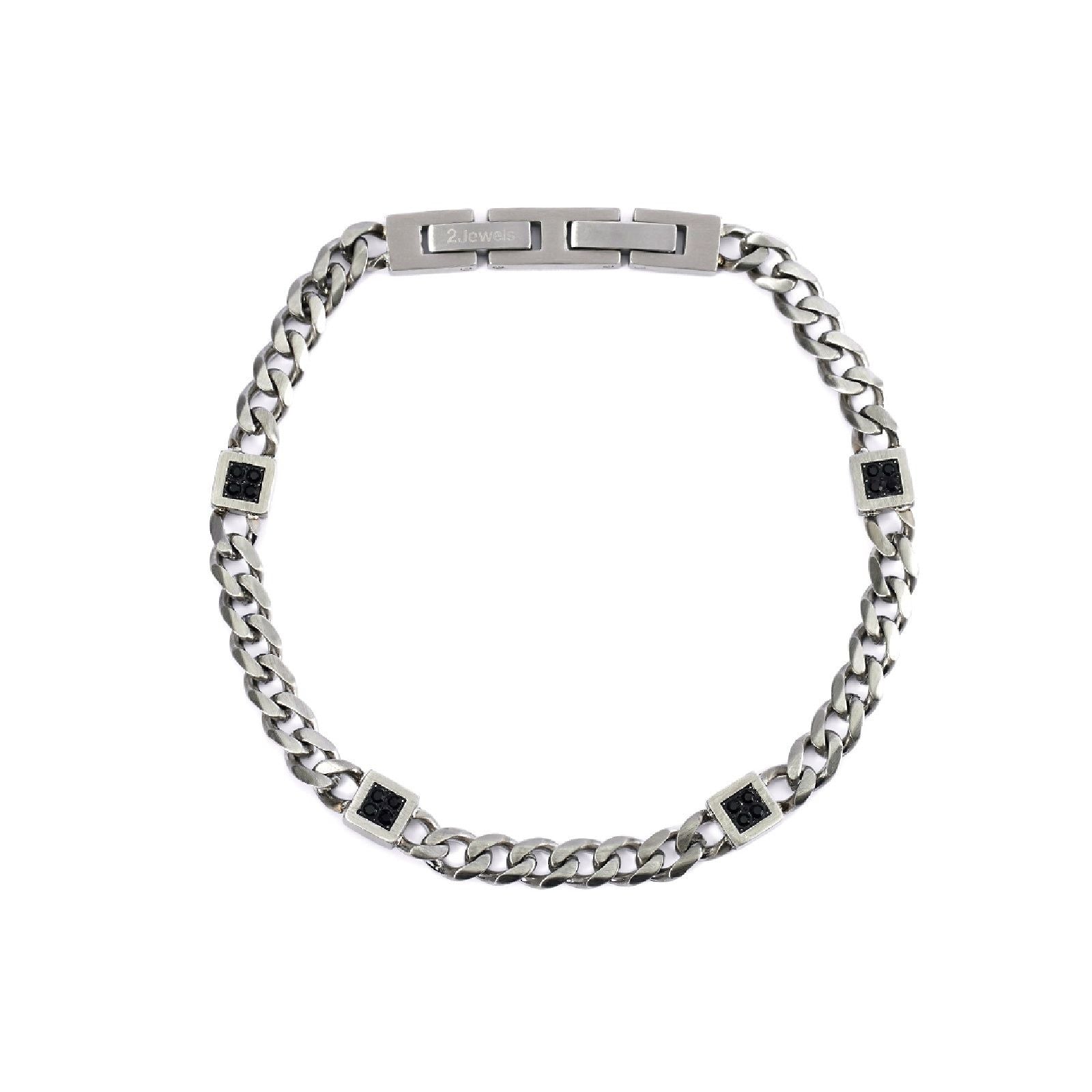 Bracciale 2Jewels Blackstar da uomo 232306-1