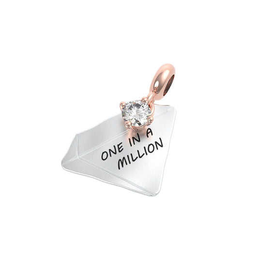 Charm Rerum Gioielli Amore-Cristallo di Rocca da donna 25049M-1