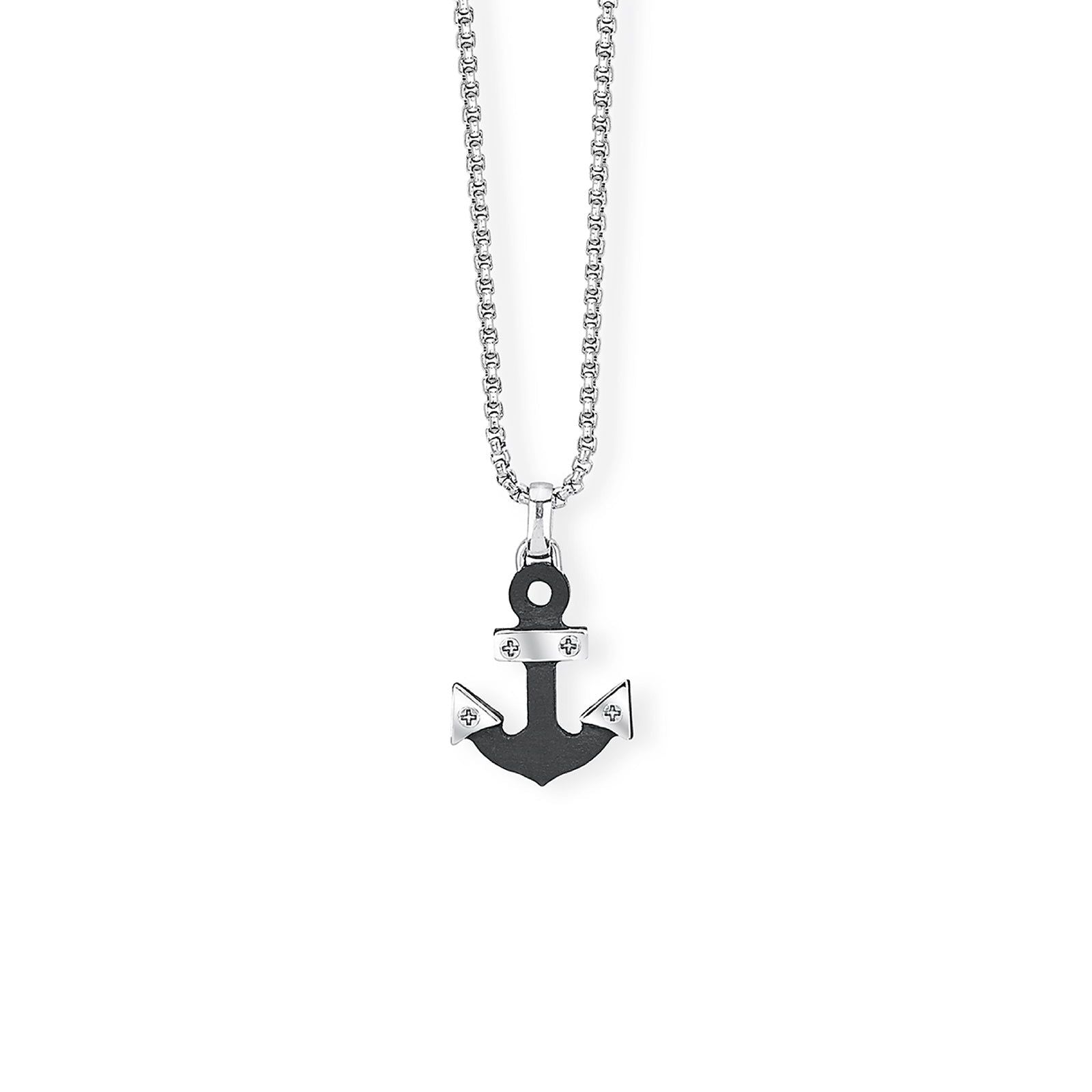 Collana 2Jewels Black Fiber da uomo 251576-2