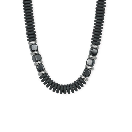 Collana 2Jewels Hematite da uomo 251646-1