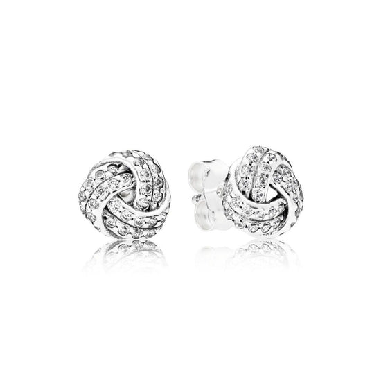 Orecchini a lobo Nodi scintillanti 290696CZ-1