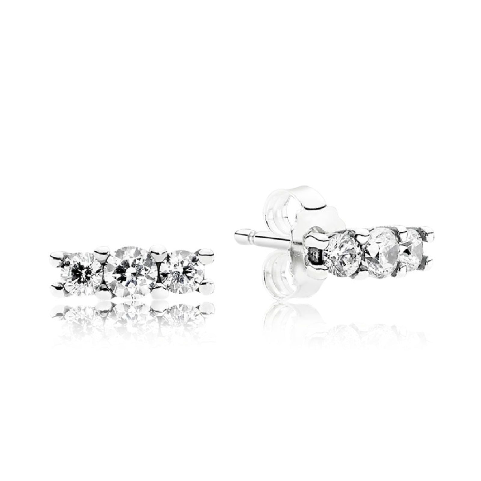Orecchini a lobo scintillanti 290725CZ-1