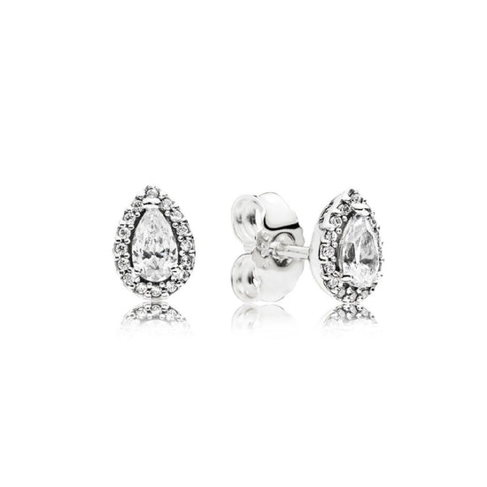 Orecchini a lobo Punto Luce scintillanti a goccia 296252CZ-1