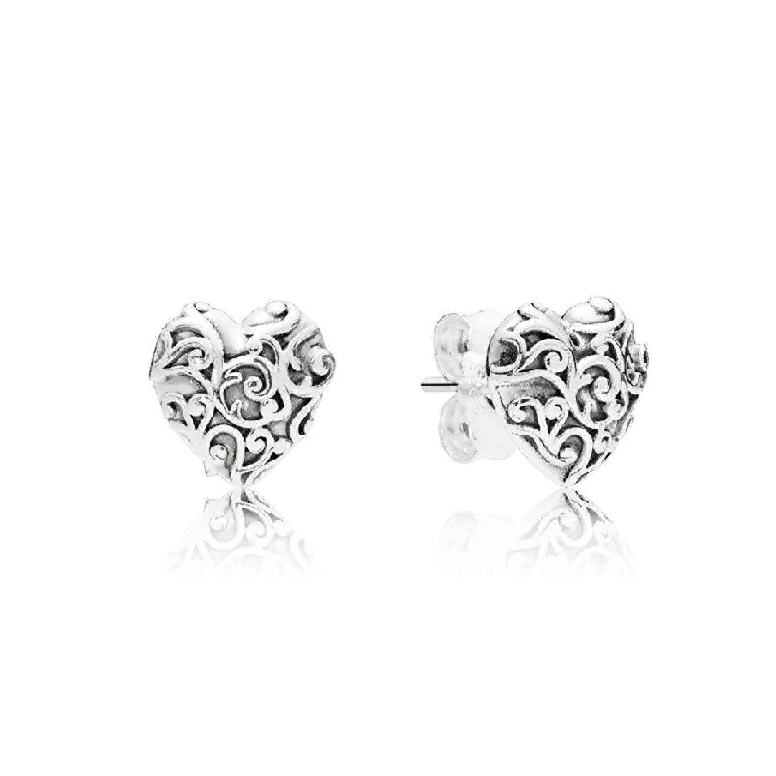 Orecchini a lobo Cuore regale 297693-1