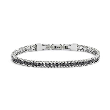 Bracciale Marlù Sparkles da uomo 31BR0002N-1