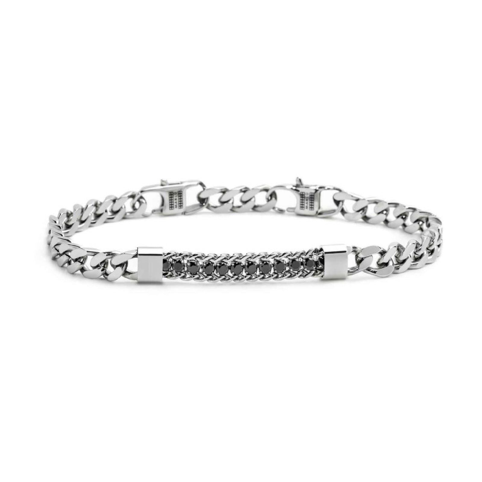 Bracciale Marlù Sparkles da uomo 31BR0004-N-1