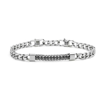 Bracciale Marlù Sparkles da uomo 31BR0004-N-1