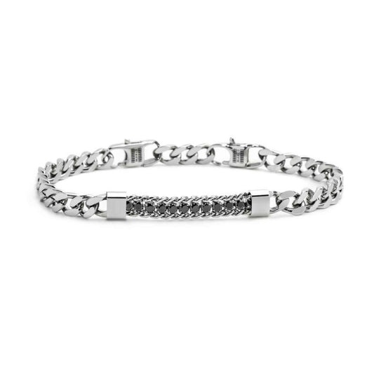 Bracciale Marlù Sparkles da uomo 31BR0004-N-1