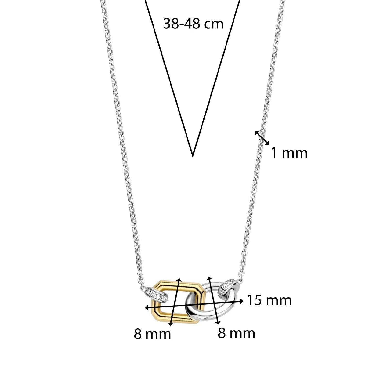 Collana TI SENTO Milano da donna 34025ZY-2