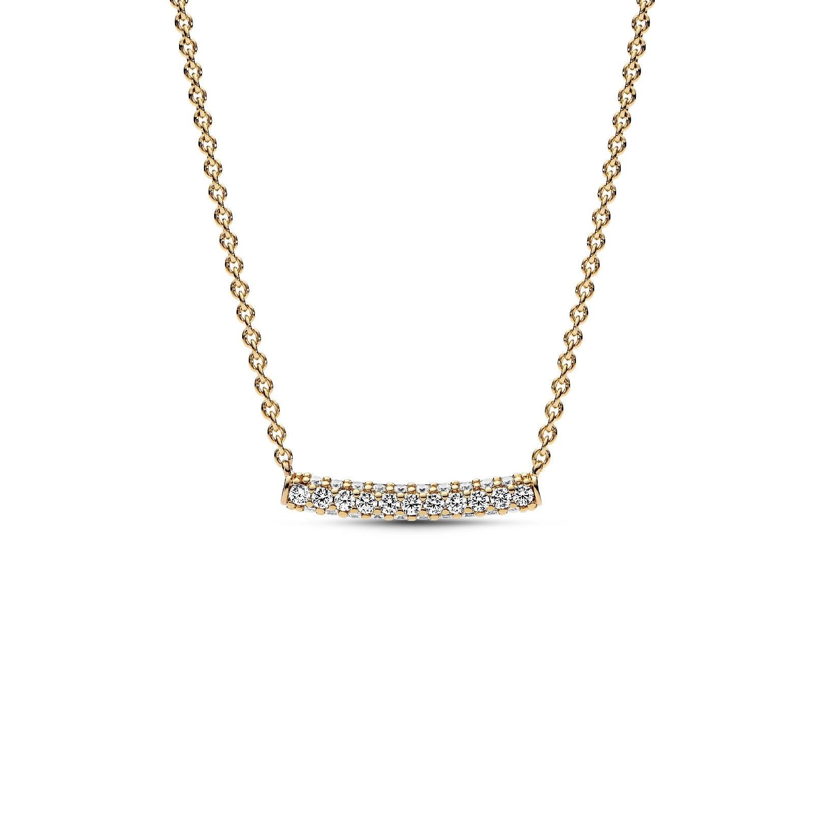 Collana Pavè Fascia Singola 362635C01-45-1