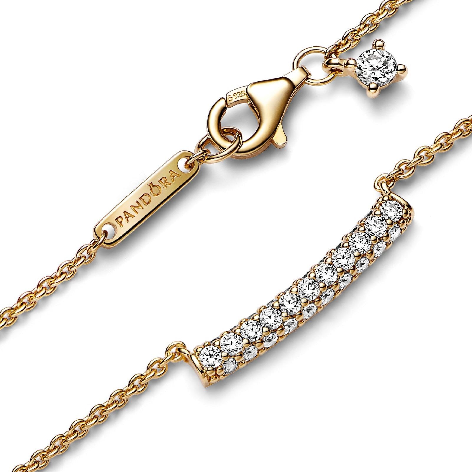 Collana Pavè Fascia Singola 362635C01-45-3