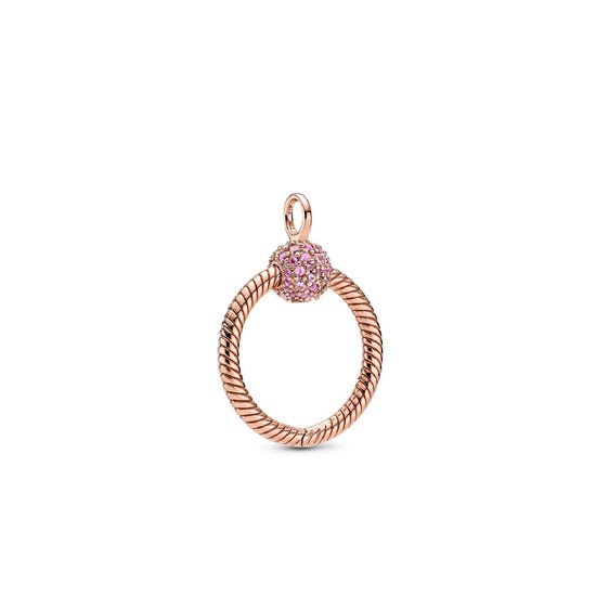 Pendente Pandora O piccolo con pavé - Pandora Moments 389097C01-1