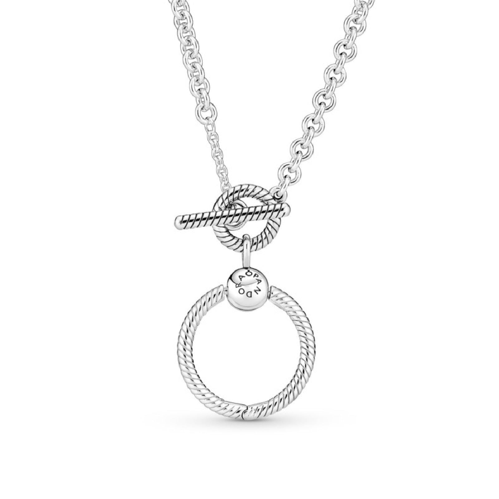 Collana con Chiusura a T e O Pendant 391157C00-50-1