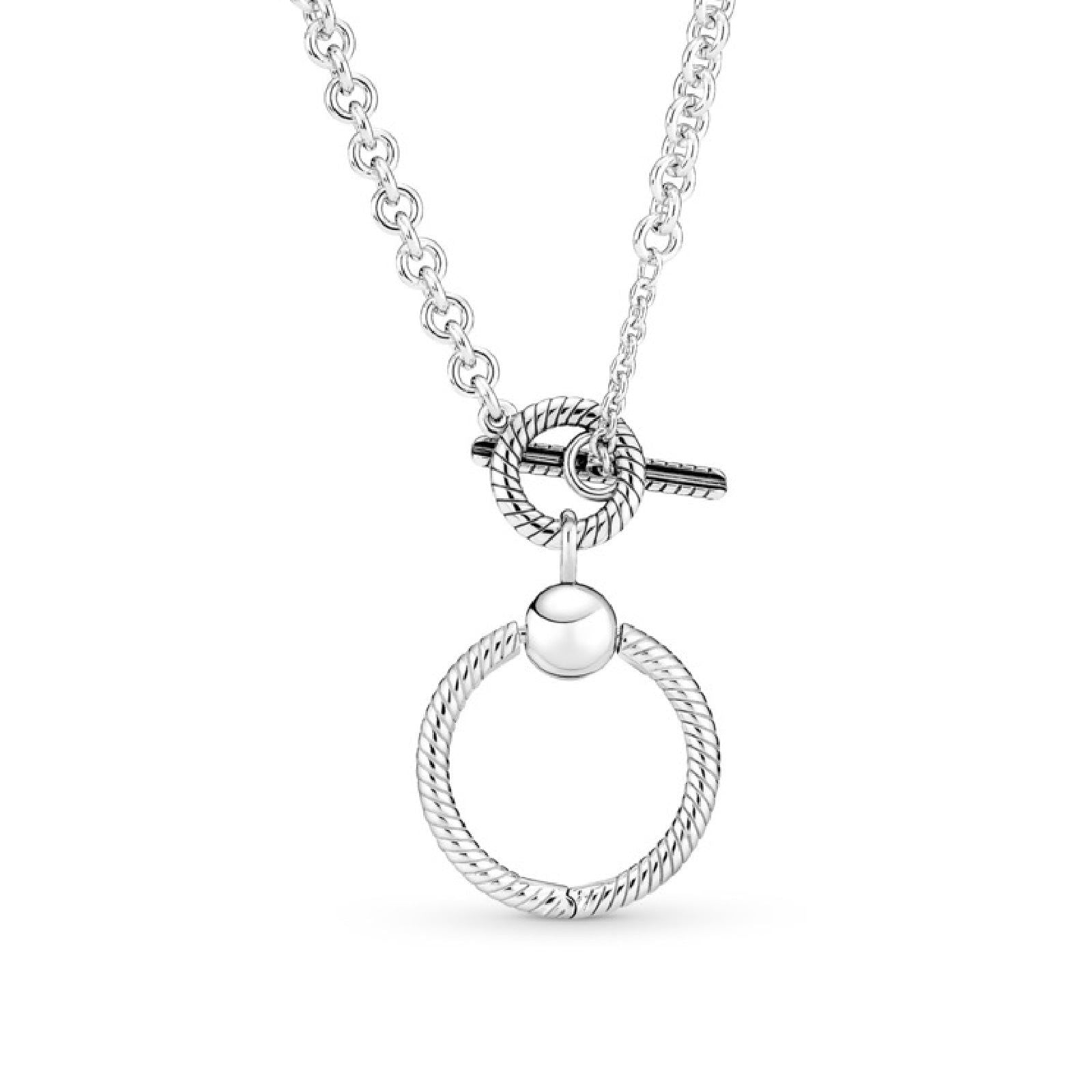 Collana con Chiusura a T e O Pendant 391157C00-50-2