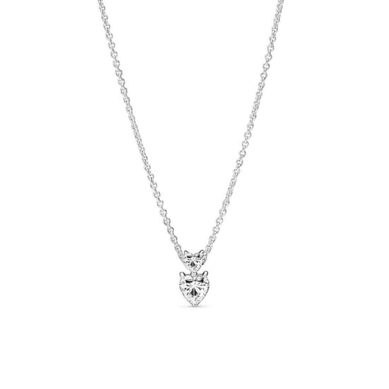 Collana Due Cuori 391229C01-45-1