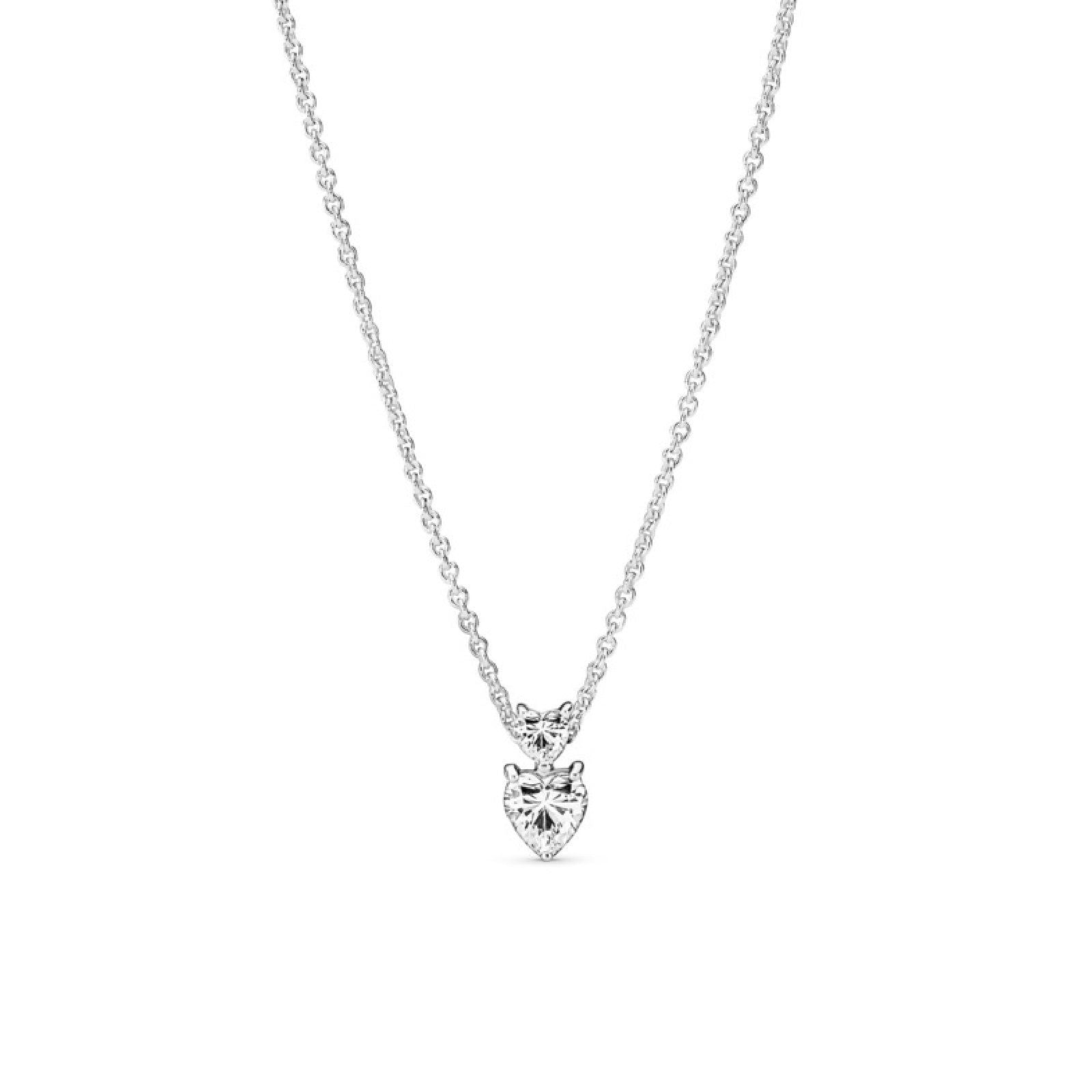 Collana Due Cuori 391229C01-45-1
