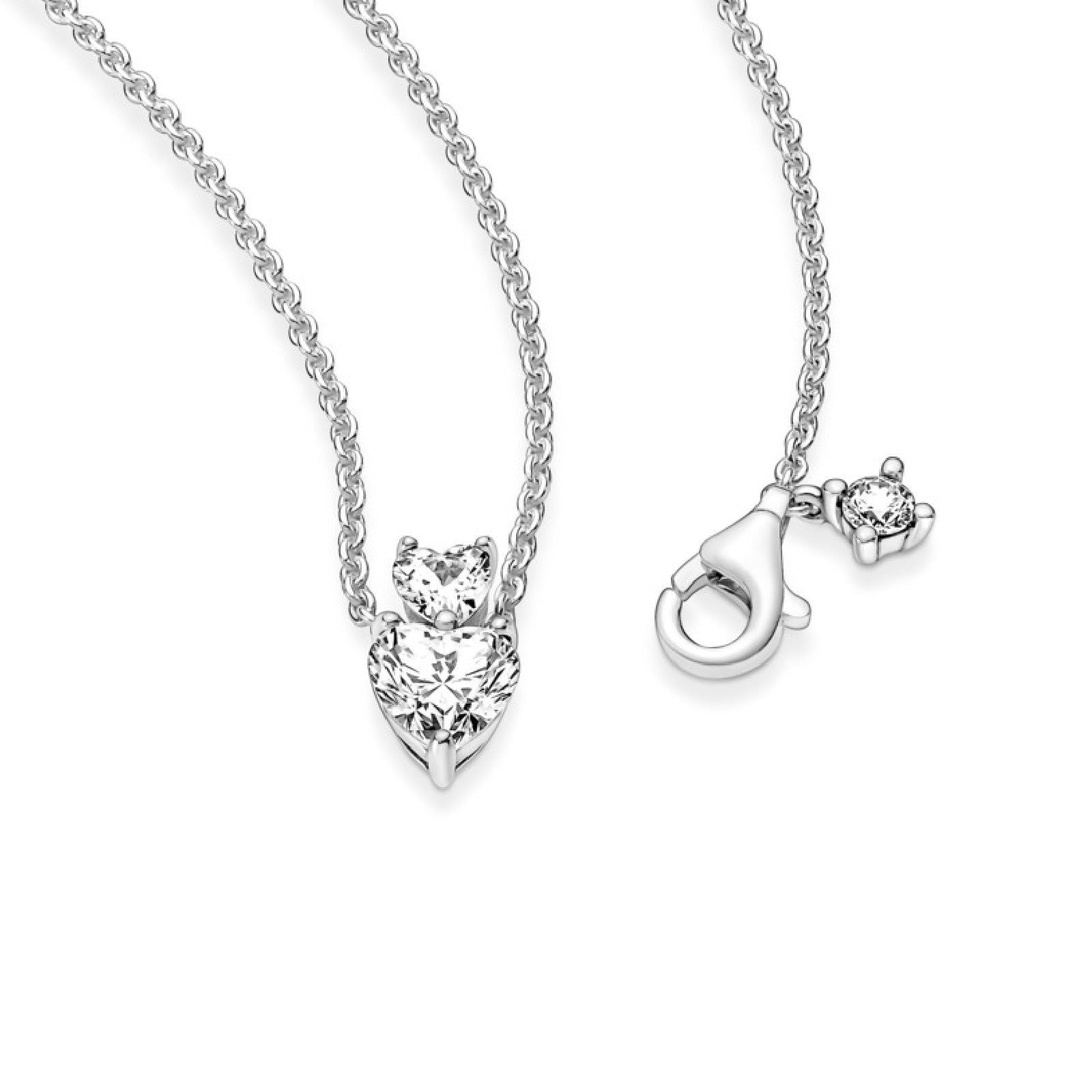 Collana Due Cuori 391229C01-45-4