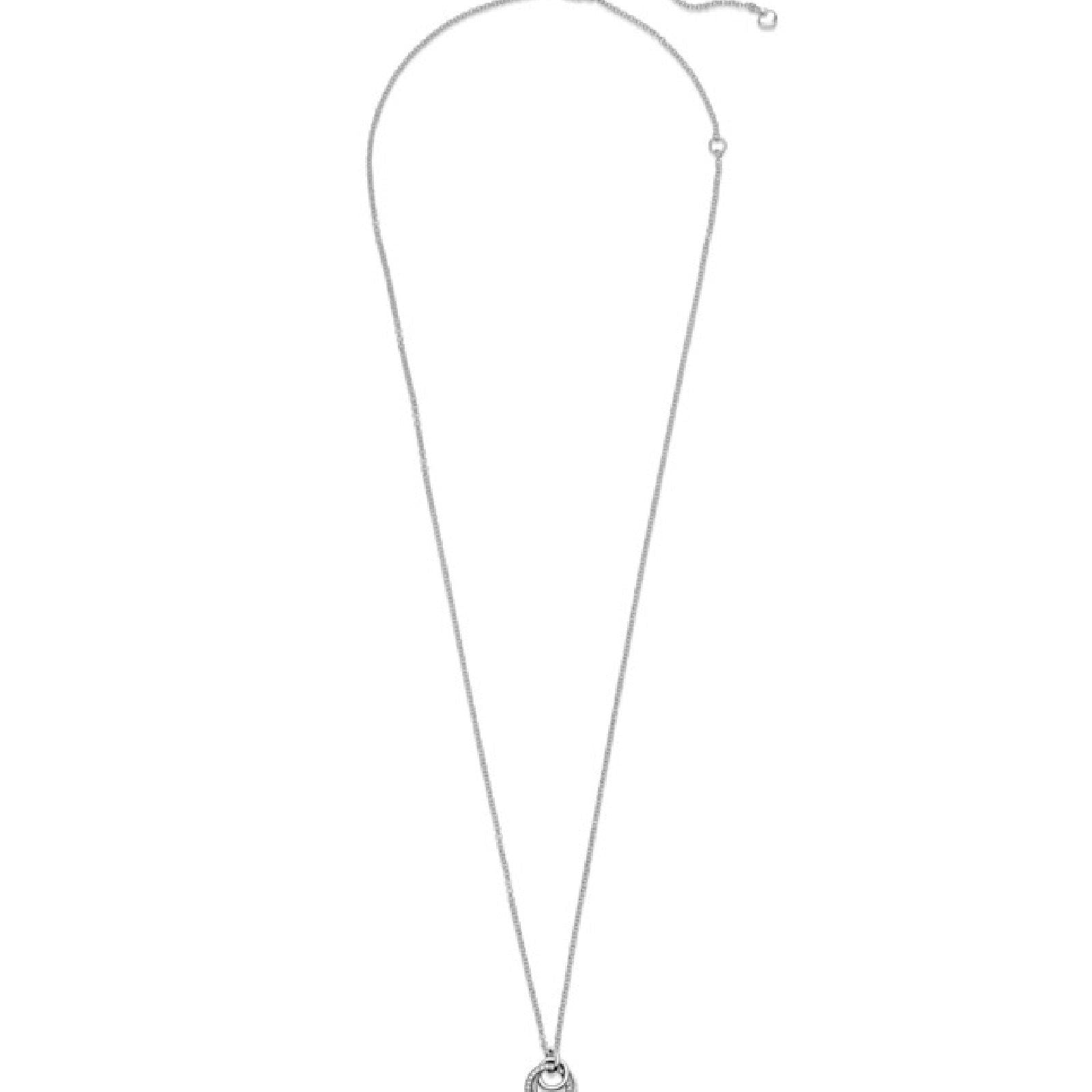 Collana 40° Compleanno Donna – 4 Cerchi Infiniti In Argento 925 – Gioiello Significativo