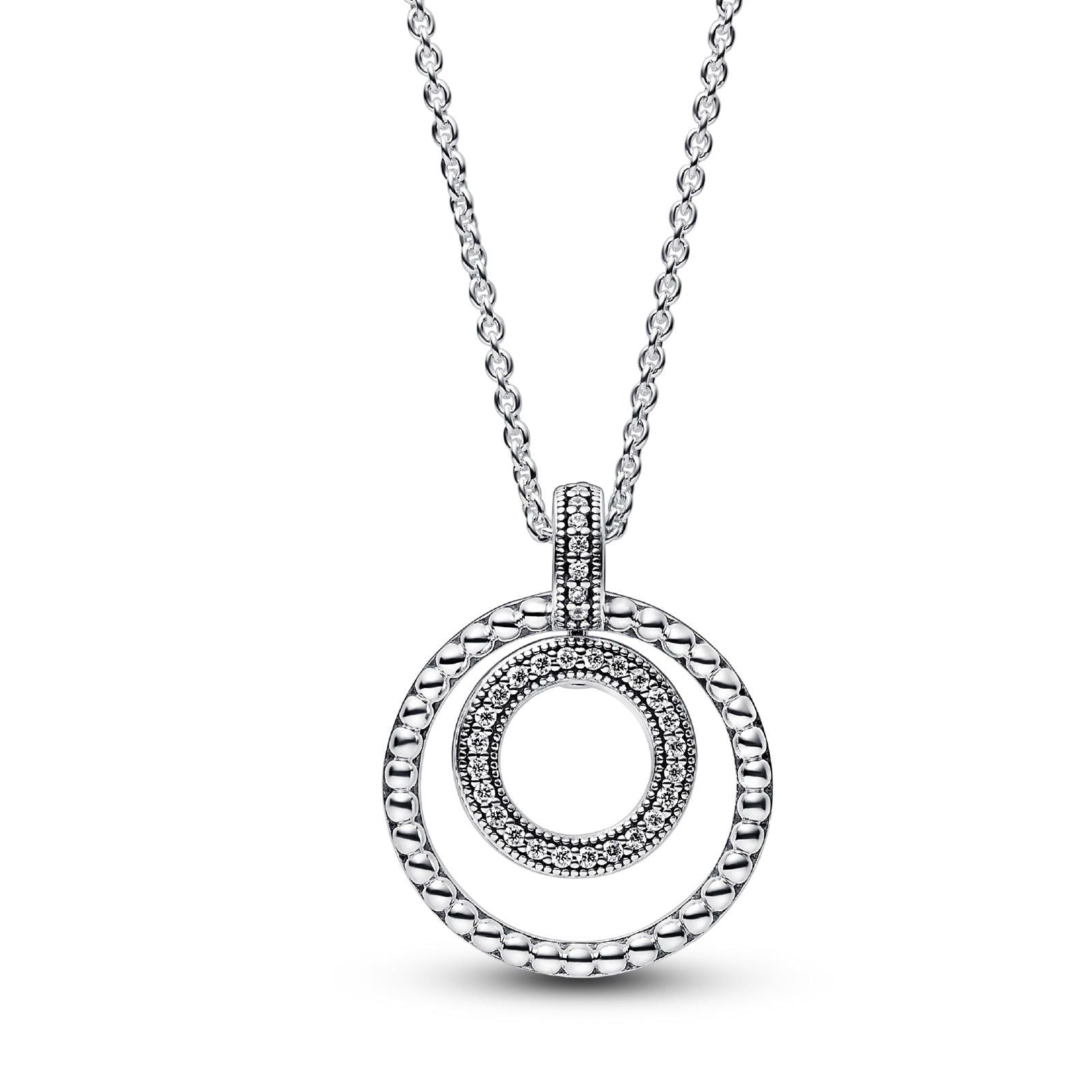Collana con Pavé e Sfere 392308C01-50-1
