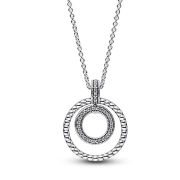 Collana con Pavé e Sfere 392308C01-50-1