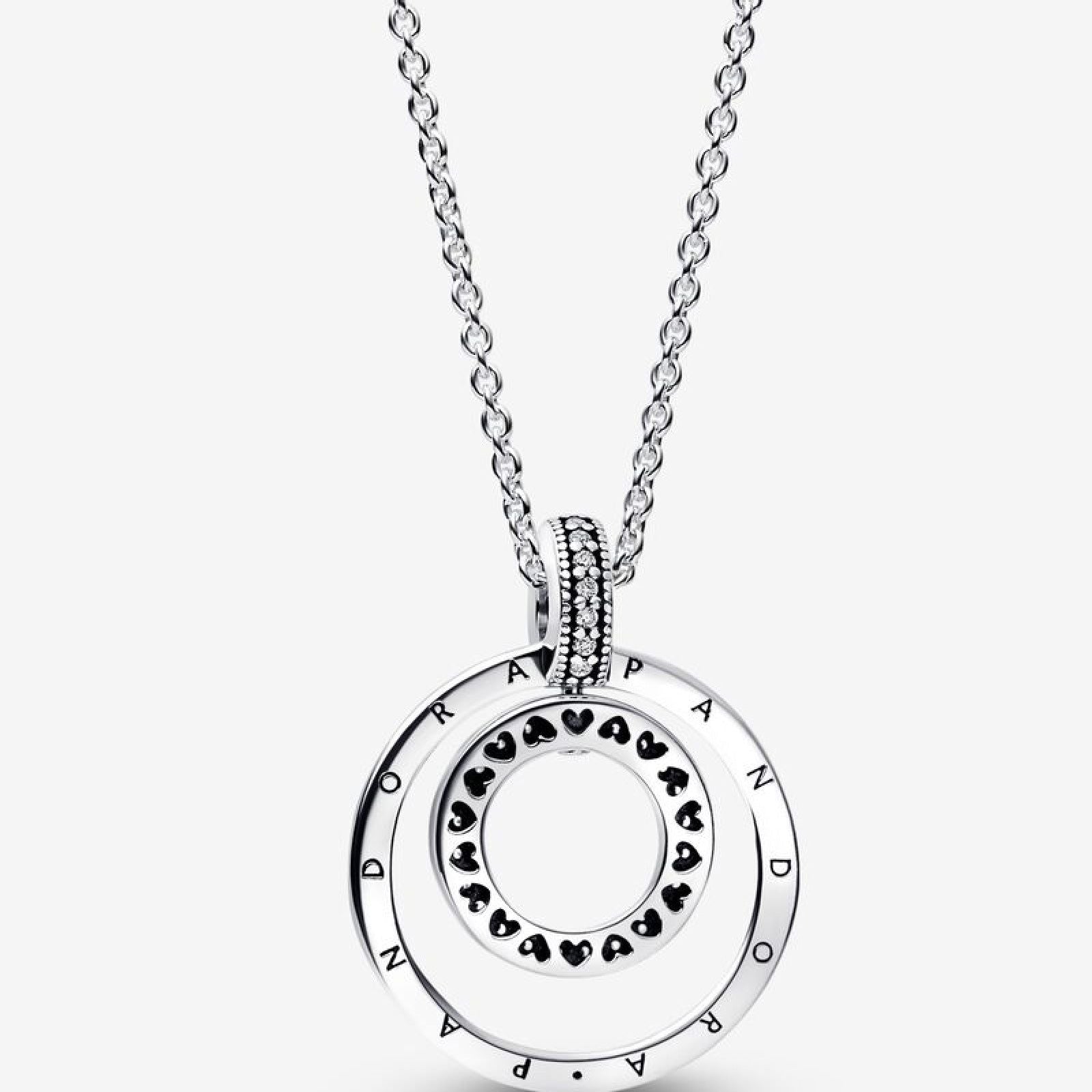 Collana con Pavé e Sfere 392308C01-50-2
