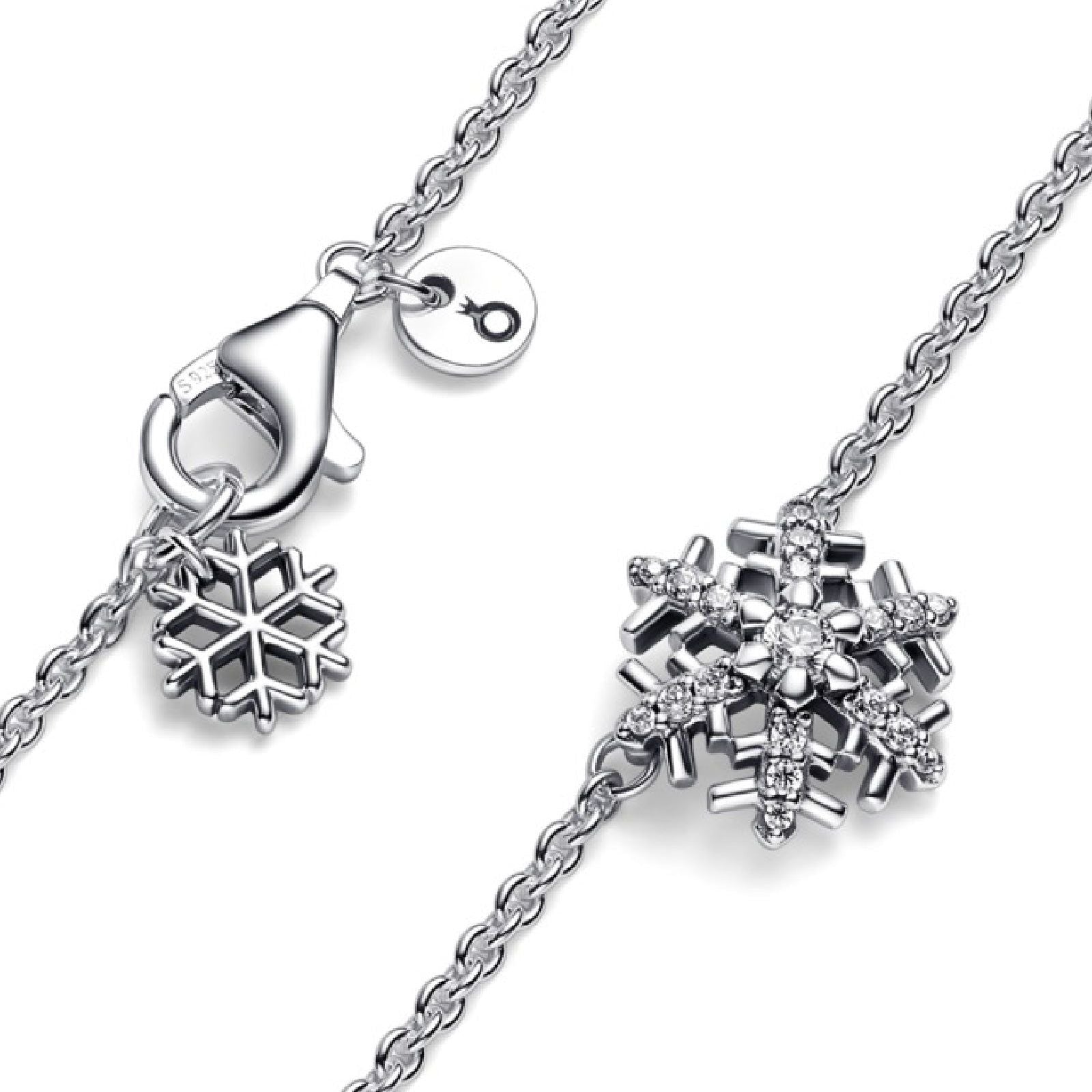 Collana Fiocco di Neve Luminoso 392371C01-45-2