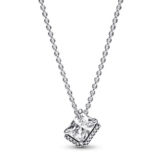 Collana Punto luce Rettangolo 392388C01-1