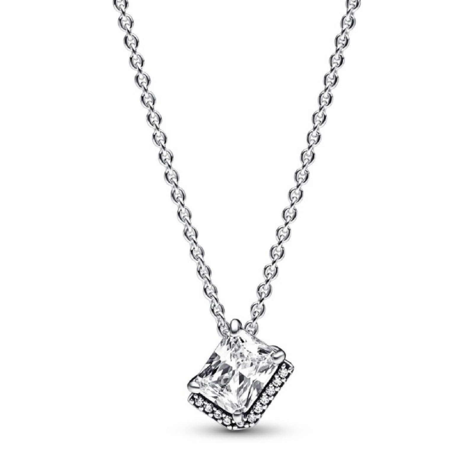 Collana Punto luce Rettangolo 392388C01-1