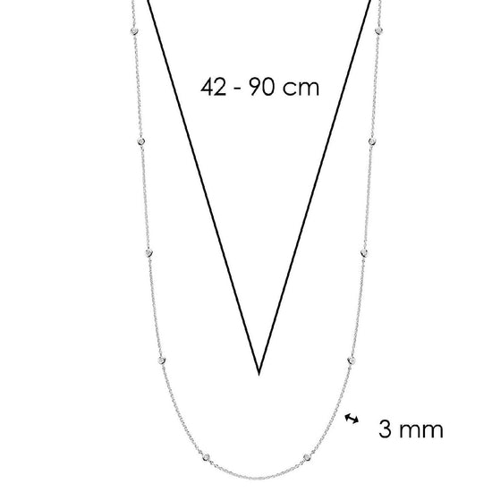 Collana TI SENTO Milano da donna 3978ZI-42-3
