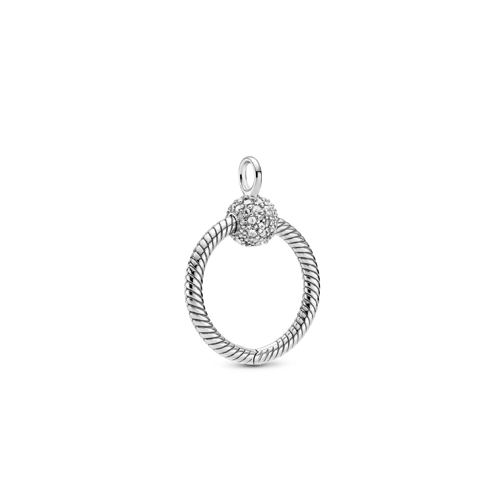 Pendente Pandora O piccolo con pavé - Pandora Moments 399097C01-1