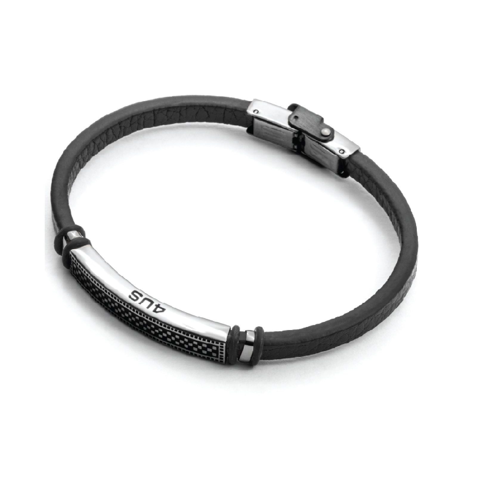 Bracciale 4US Cesare Paciotti Chessboard da uomo 4UBR2006-1
