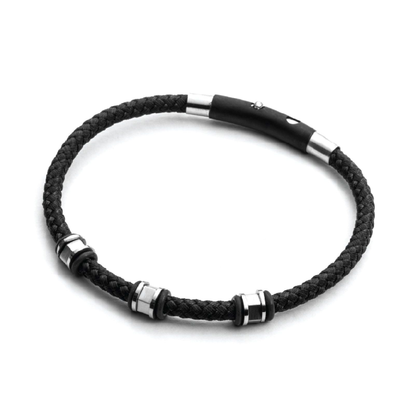 Bracciale 4US Cesare Paciotti Lanyard-Bolts da uomo 4UBR2007-1