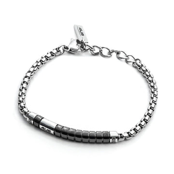 Bracciale 4US Cesare Paciotti Black Viper da uomo 4UBR2059-1