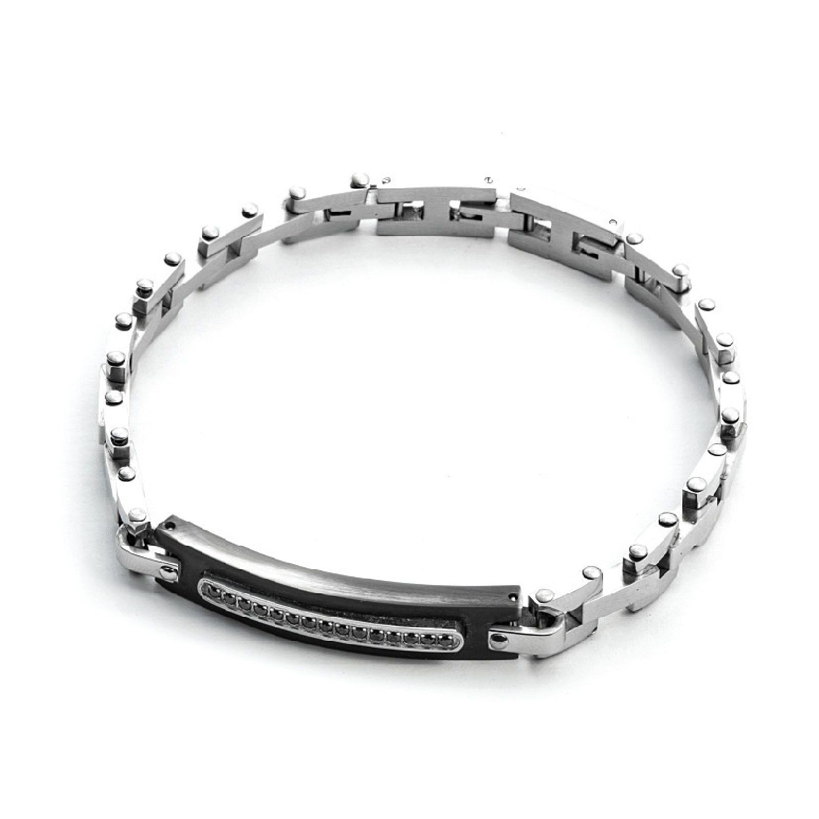 Bracciale 4US Cesare Paciotti Shiny Smile da uomo 4UBR2077-1