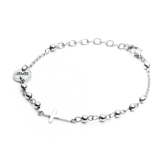 Bracciale 4US Cesare Paciotti White Mirror da uomo 4UBR2112-1