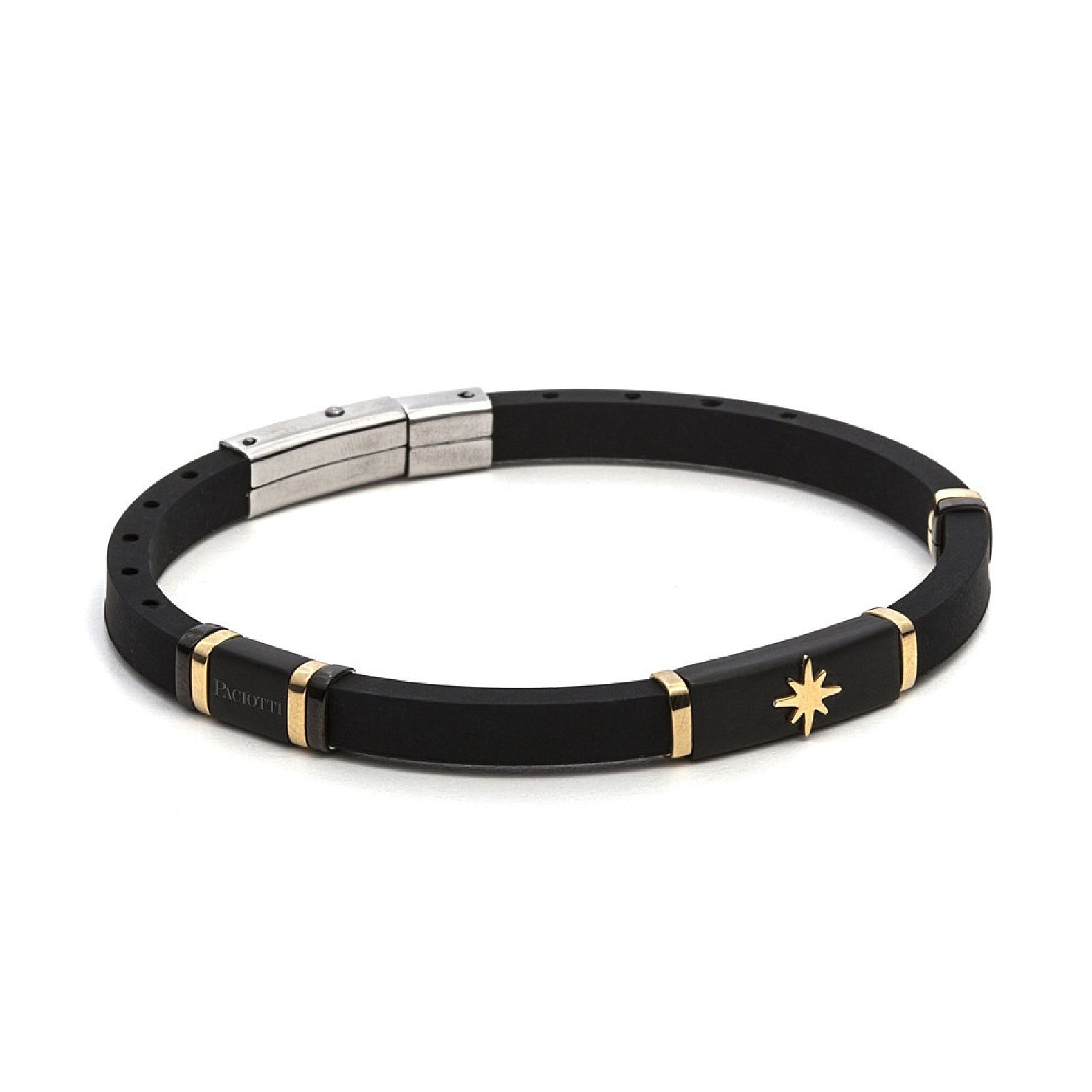 Bracciale 4US Cesare Paciotti Gold Wind da uomo 4UBR2341-1